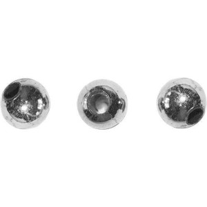 Koraliki plastikowe do nawlekania 5mm - Srebrne #2