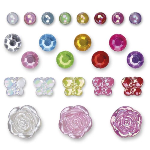 Kryształki samoprzylepne mix wzorów 99szt  #2