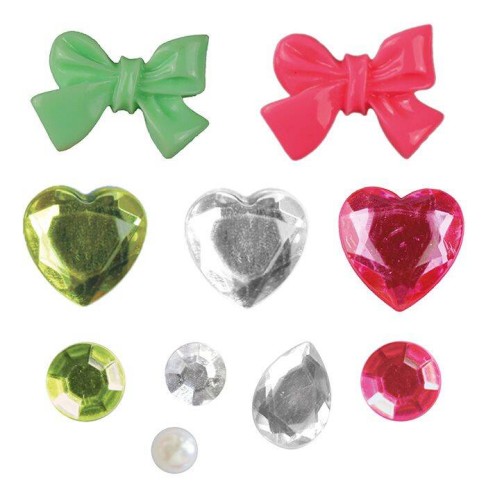 Kryształki samoprzylepne mix 27szt  #2