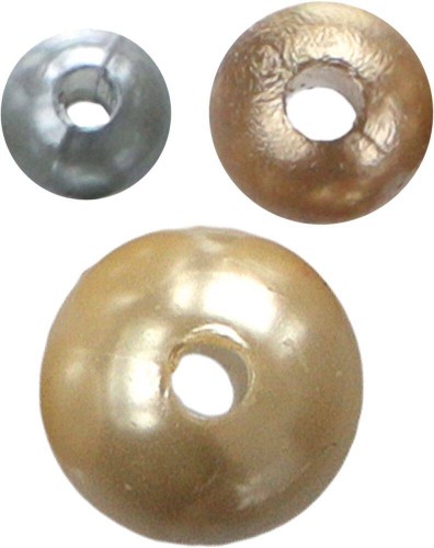 Koraliki plastikowe do nawlekania 5, 8, 12mm 12g - mix kolorów #2