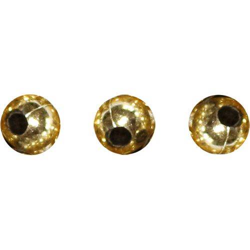 Koraliki plastikowe do nawlekania 5mm - Złote #2