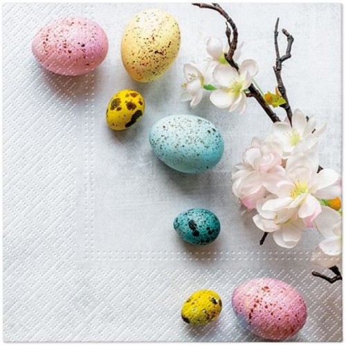 Serwetka do Decoupage 33x33cm - Lunch Easter Corner #1