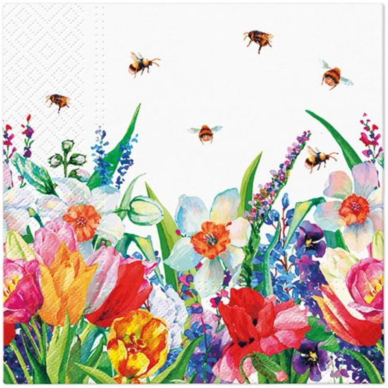 Serwetka do Decoupage 33x33cm - Lily Pond #1