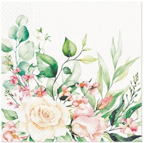 Serwetka do Decoupage 33x33cm - Floral Moments #1