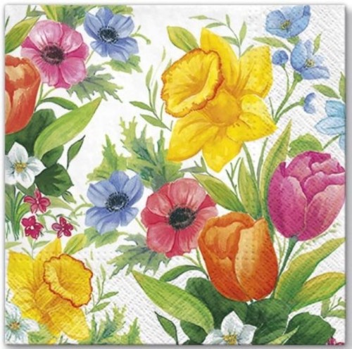 Serwetka do Decoupage 33x33cm - Spring Meadow #1