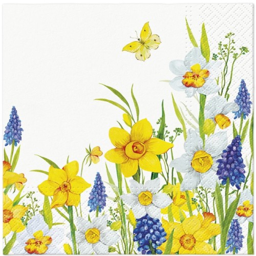 Serwetka do Decoupage 33x33cm - Spring Daffodills #1