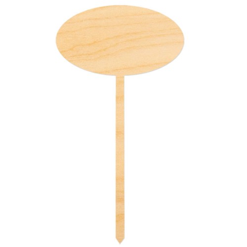Tabliczka drewniana na patyku Decor #1