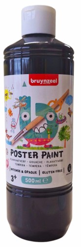 Farba plakatowa Poster Paint 500ml - 700 Black #1