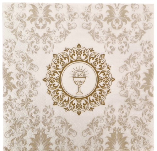 Serwetka do Decoupage 33x33cm - I Komunia Święta #1