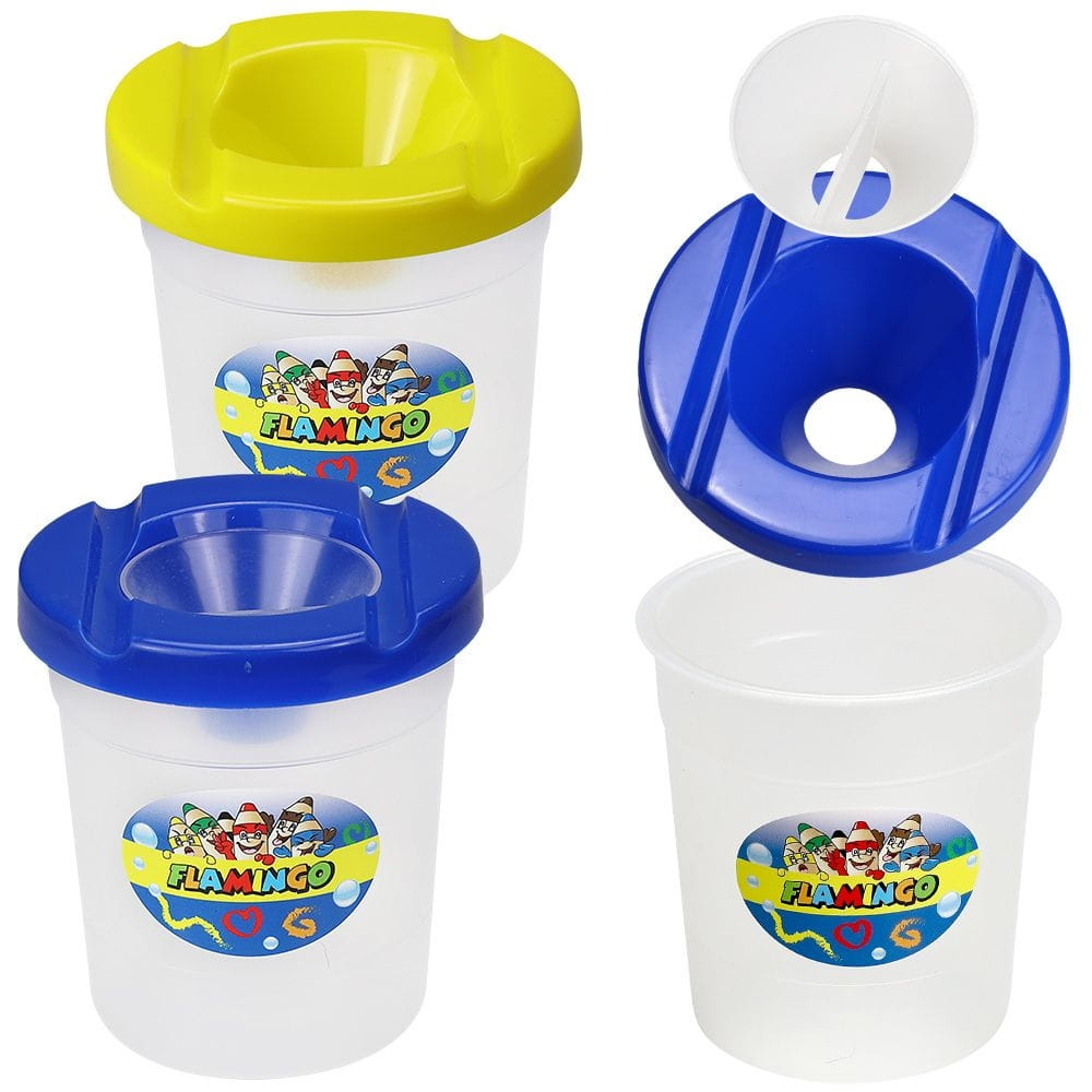 Pojemnik na wodę Flamingo 150ml do czyszczenia pędzli #4
