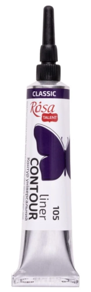 Farba akrylowa konturowa Rosa Talent 20ml Fioletowa #1