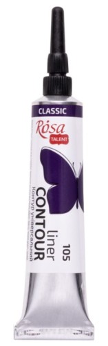 Farba akrylowa konturowa Rosa Talent 20ml Fioletowa #1