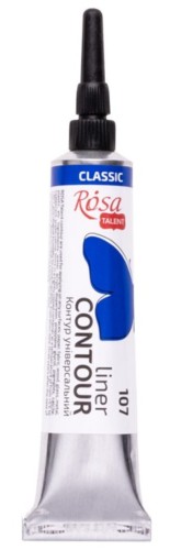 Farba akrylowa konturowa Rosa Talent 20ml Niebieska #1
