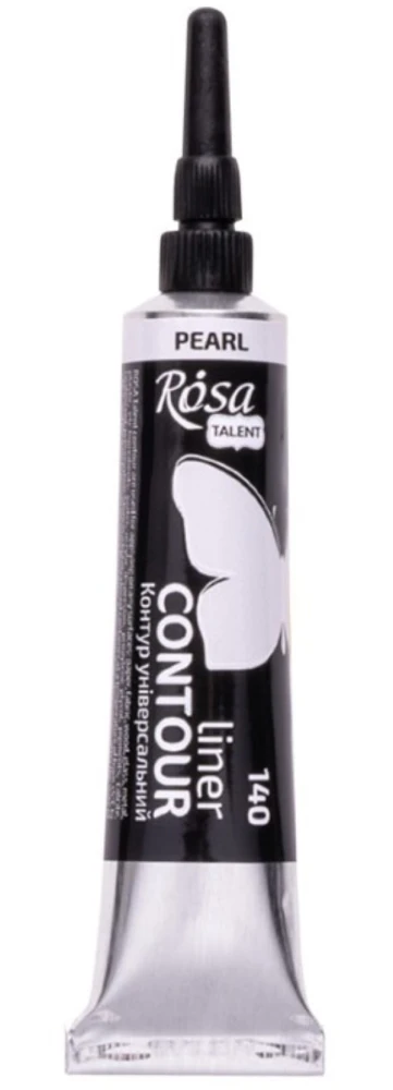 Farba akrylowa konturowa Rosa Talent 20ml Perłowa Biała #1