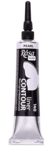 Farba akrylowa konturowa Rosa Talent 20ml Perłowa Biała #1