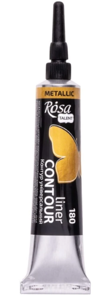 Farba akrylowa konturowa Rosa Talent 20ml Metaliczna Złota #1