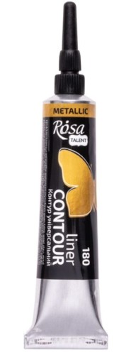 Farba akrylowa konturowa Rosa Talent 20ml Metaliczna Złota #1