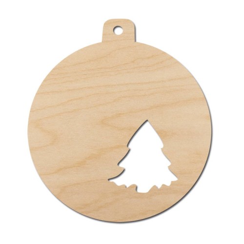 Drewniana ozdoba zawieszka Bombka 2 Decor #1