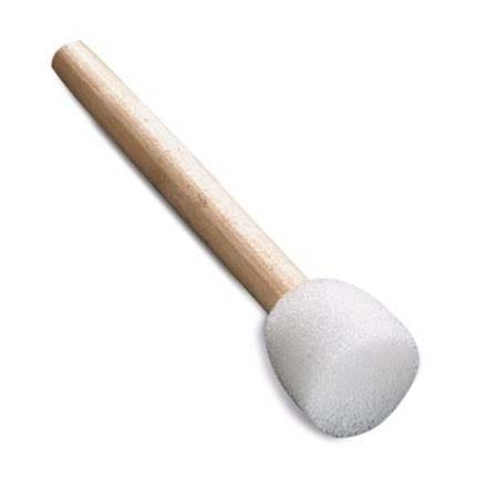 Pędzelek gąbkowy 10mm - 5szt #2