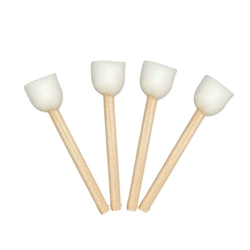 Pędzelek gąbkowy 20mm - 4szt #1