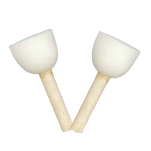 Pędzelek gąbkowy 40mm - 2szt #1