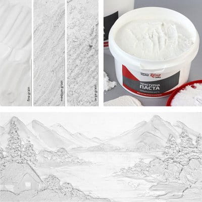 Pasta strukturalna Rosa 280 ml - biała drobnoziarnista #2