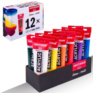 Farby Akrylowe Amsterdam Standard 12x120ml #1
