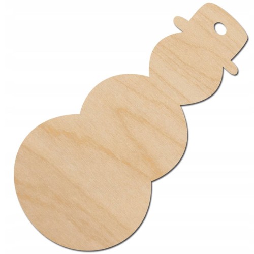 Drewniana ozdoba zawieszka Bałwanek Decor #1