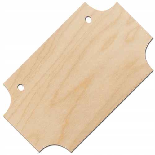 Drewniana ozdoba zawieszka Tabliczka Decor #1