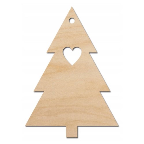 Drewniana ozdoba zawieszka Choinka 2 Decor #1