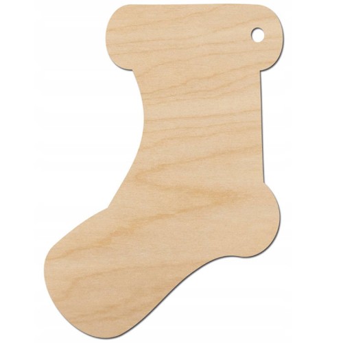 Drewniana ozdoba zawieszka Skarpetka Decor #1