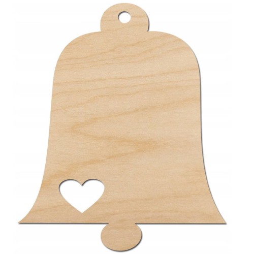 Drewniana ozdoba zawieszka Dzwonek Decor #1