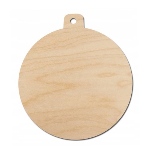 Drewniana ozdoba zawieszka zawieszka Bombka Decor - 10 sztuk #1