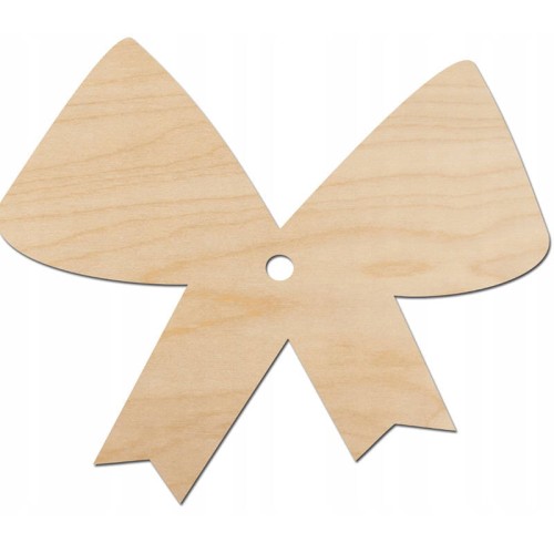 Drewniana ozdoba zawieszka Kokarda Decor #1