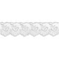 Koronka stylonowa biała 38mm x 2m