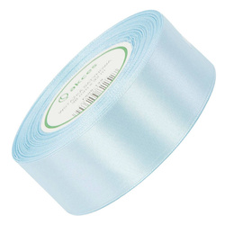 Wstążka satynowa błękit perłowy 38mm - 32mb