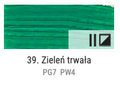 Farba olejna Renesans 60ml Olej For Art  - 39 Zieleń permanentna
