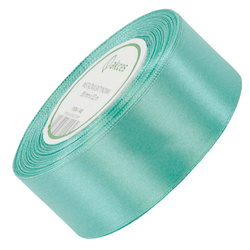 Wstążka satynowa turkusowa 38mm - 32mb