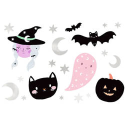 Tatuaże zmywalne dla dzieci - Halloween 20 sztuk