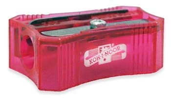 Temperówka plastikowa Koh-I-Noor  Ø 8mm - Różowa