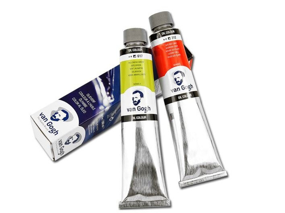 Farba olejna Talens Van Gogh 200 ml - 675 Phthalo green