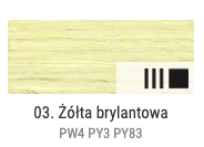 Farba olejna Renesans 60ml Olej For Art  - 3 Żółty błyszczący