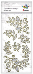 Kryształki samoprzylepne łodygi z liśćmi 7szt