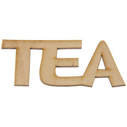 Drewniany napis TEA 3,5 x 9cm Decor