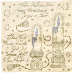 Serwetka Świąteczna 40x40cm - 20 sztuk