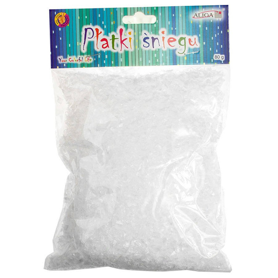 Efekt szronu, płatki śniegu 80g - Aliga