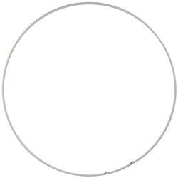 Koło / obręcz do łapacza snów biała 20cm