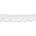 Koronka bawełniana biała 12mm x 3m
