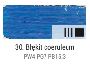 Farba olejna Renesans 60ml Olej For Art  - 30 Celureum