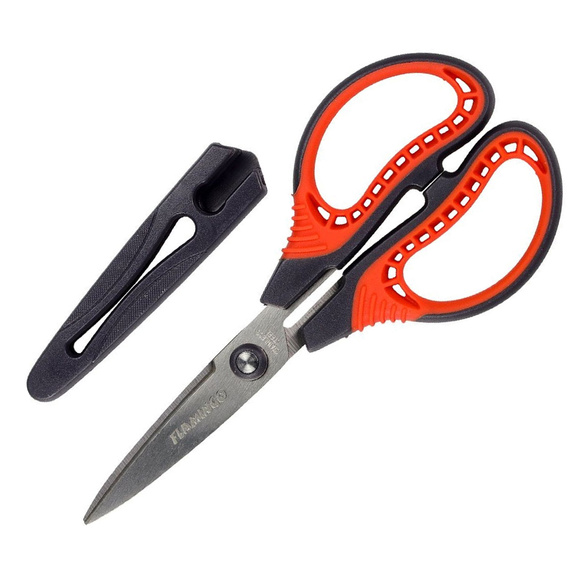 Nożyczki z zatyczką na ostrzu 16,5cm 